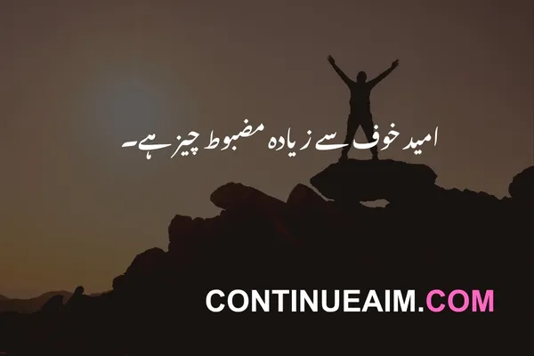 Motivation Quotes in Urdu