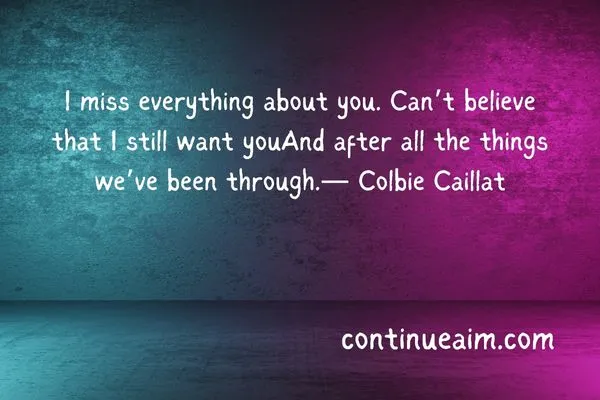 Indirectly Saying I Miss You Quotes