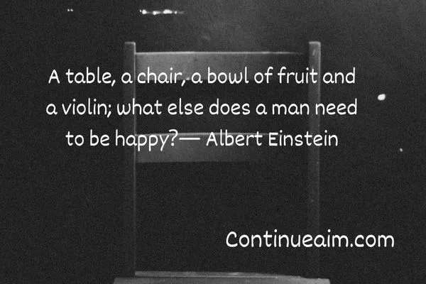 Albert Einstein Quotes About Life