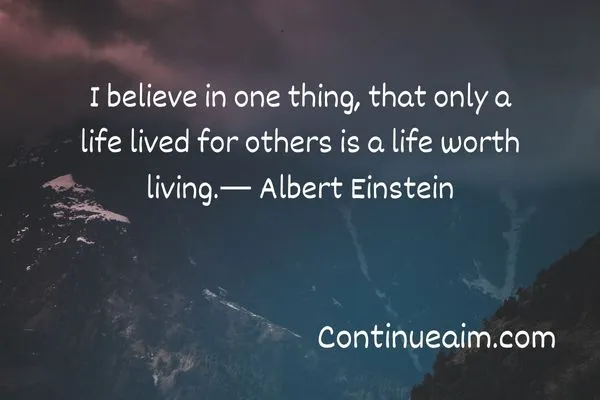 Albert Einstein Quotes About Life