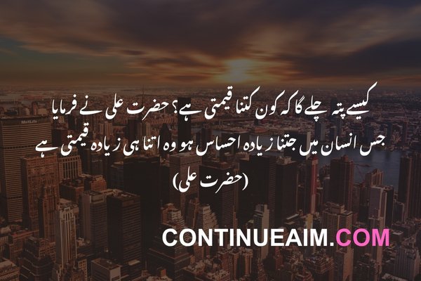 Hazrat Ali Quotes in Urdu