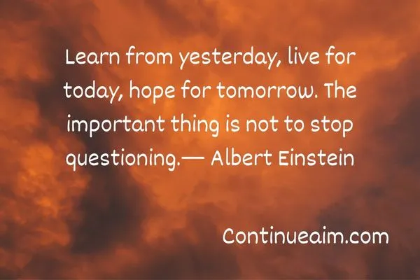 Albert Einstein Quotes About Life