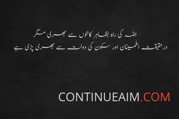 Islamic Quotes in Urdu
