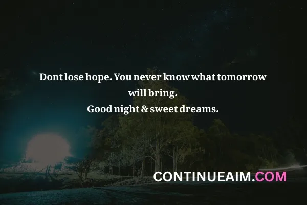 Good Night Blessings Quotes