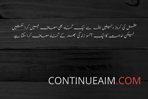 Islamic Quotes in Urdu