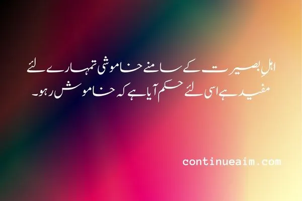 Maulana Rumi Quotes in Urdu