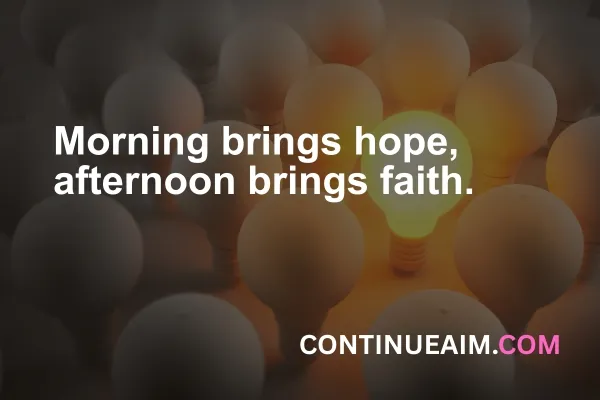 Good Morning Blessings Quotes