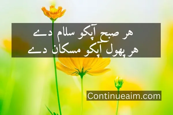 Good Moring Quotes in Urdu