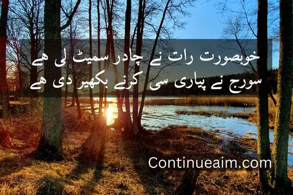 Good Moring Quotes in Urdu