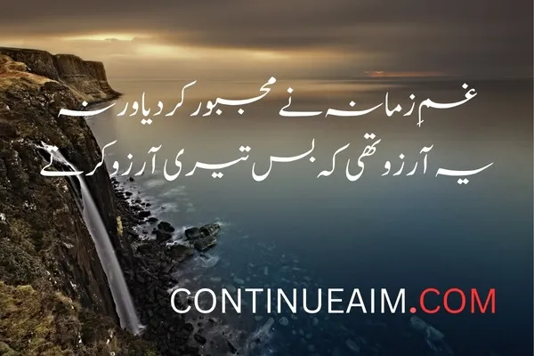 Arzoo Quotes in Urdu