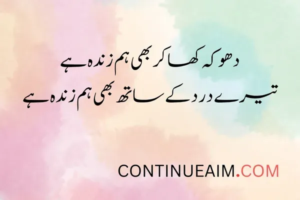 Dhoka Quotes in Urdu