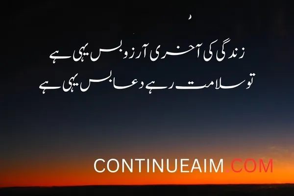 Arzoo Quotes in Urdu