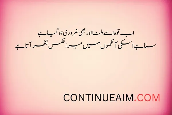 Eyes Quotes in Urdu