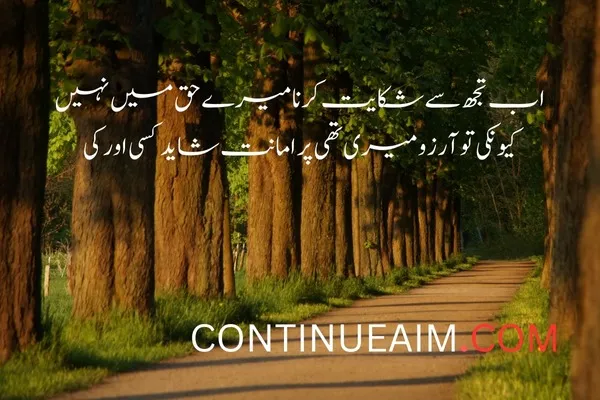 Arzoo Quotes in Urdu