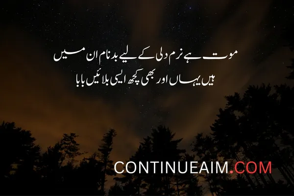 Badnaam Sad Shayari in Urdu