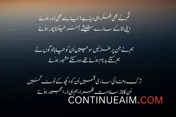 Kisi Ko Badnaam Karna Status in Urdu