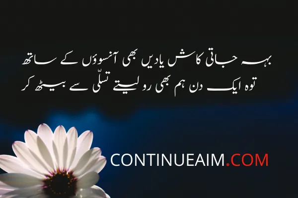 Ansu Quotes in Urdu