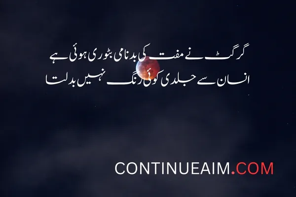 Kisi Ko Badnaam Karna Status in Urdu