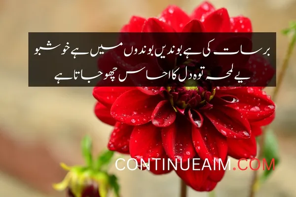 Barish Quotes in Urdu