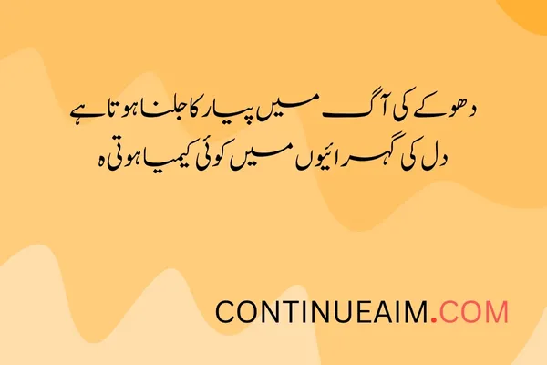 Dhoka Quotes in Urdu