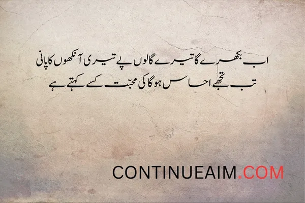 Eyes Quotes in Urdu