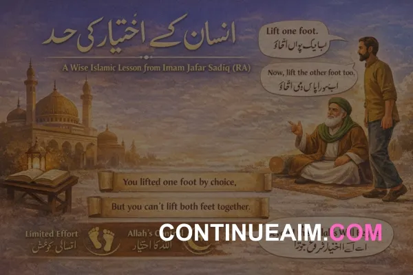 انسان کے اختیار کی حد