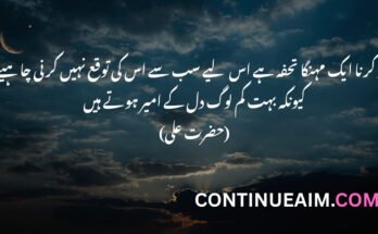 Hazrat Ali Quotes in Urdu