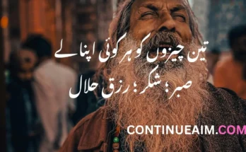 Sabar Quotes in Urdu