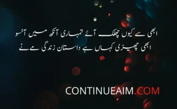 Ansu Quotes in Urdu