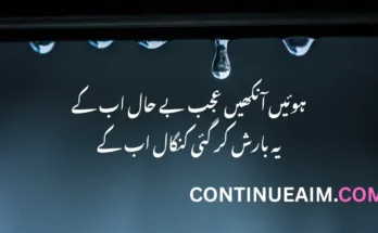 Barish Quotes in Urdu