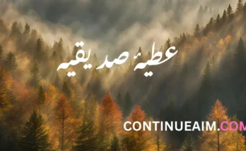 عطیۂ صدیقیہ